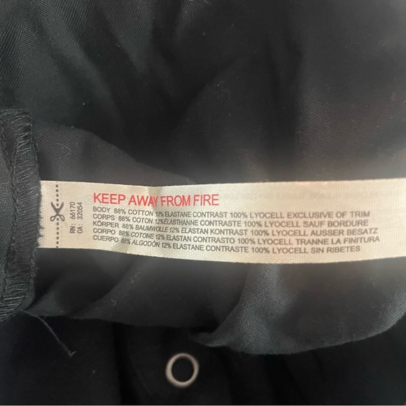 New! FP Movement x Free People Black Airstream Onesie - 20929 - Picture 7 of 8